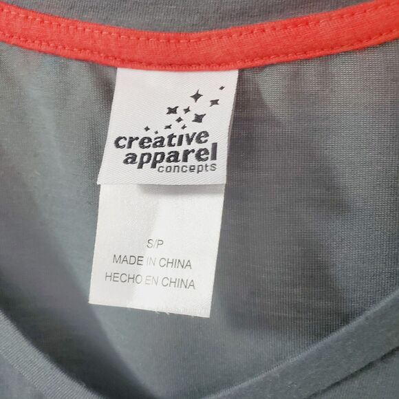 Creative Apparel University Of Louisville Cardinal Shirt Women's Small Gray Logo - Picture 3 of 7